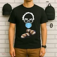 Inauguration Bernie Sanders Mittens T-Shirt thumb 6