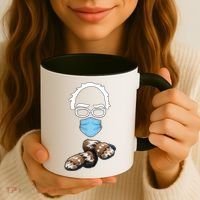 Inauguration Bernie Sanders Mittens Coffee Mug thumb 3