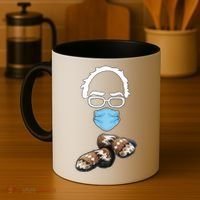 Inauguration Bernie Sanders Mittens Coffee Mug thumb 4