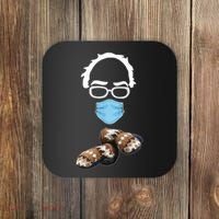 Inauguration Bernie Sanders Mittens Coaster thumb 0
