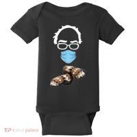 Inauguration Bernie Sanders Mittens Baby Bodysuit thumb 0