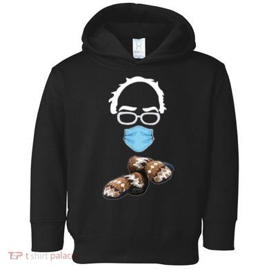 Inauguration Bernie Sanders Mittens Toddler Hoodie