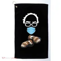 Inauguration Bernie Sanders Mittens Golf Towel thumb 0