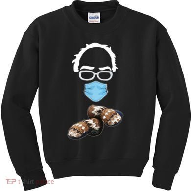 Inauguration Bernie Sanders Mittens Kids Sweatshirt