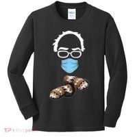 Inauguration Bernie Sanders Mittens Kids Long Sleeve Shirt thumb 0