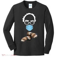 Inauguration Bernie Sanders Mittens Kids Long Sleeve Shirt thumb 0