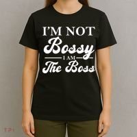 Im Not Bossy I Am The Boss Meaningful Gift T-Shirt thumb 4