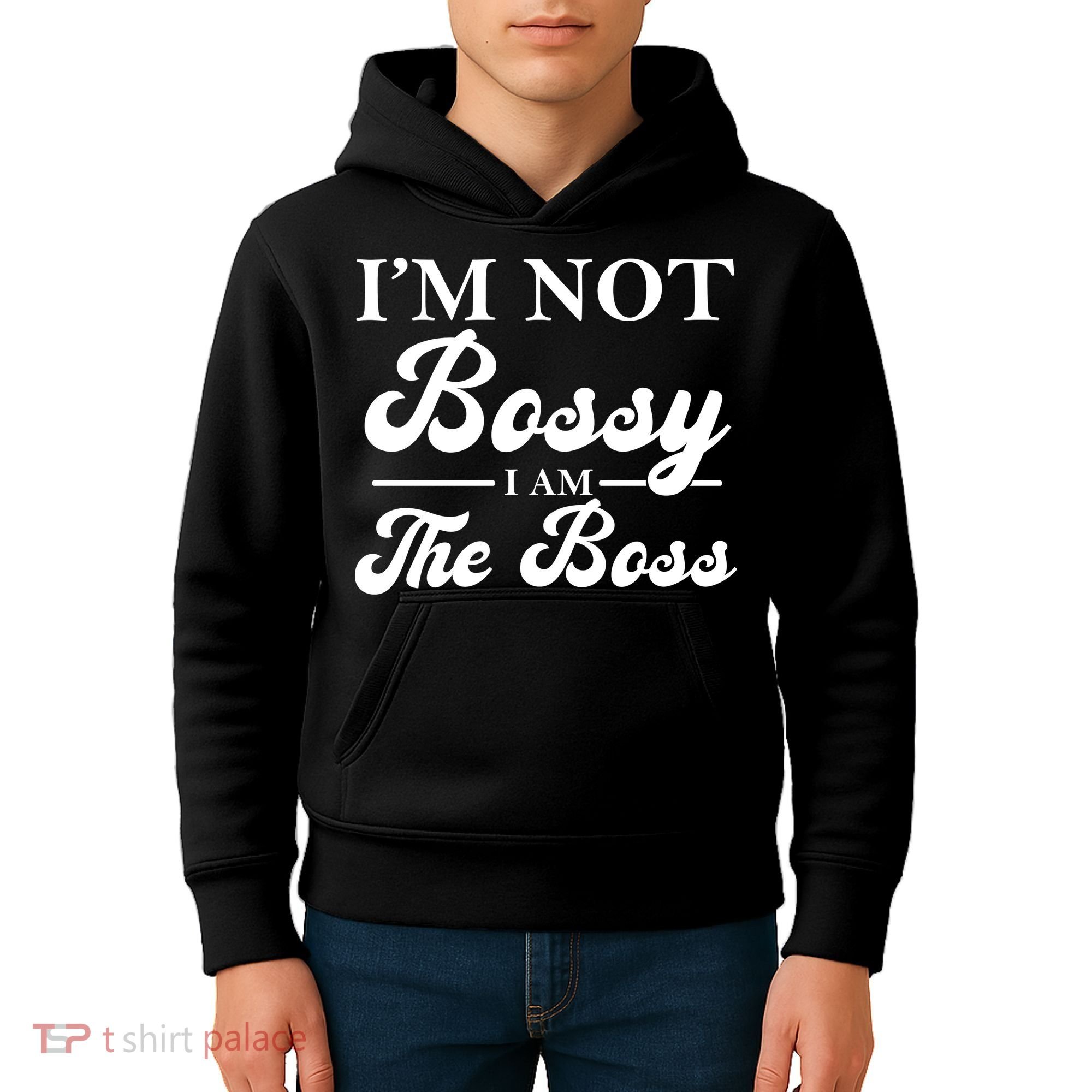 Im Not Bossy I Am The Boss Meaningful Gift Kids Hoodie