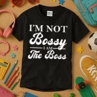 Im Not Bossy I Am The Boss Meaningful Gift Kids T-Shirt thumb 3