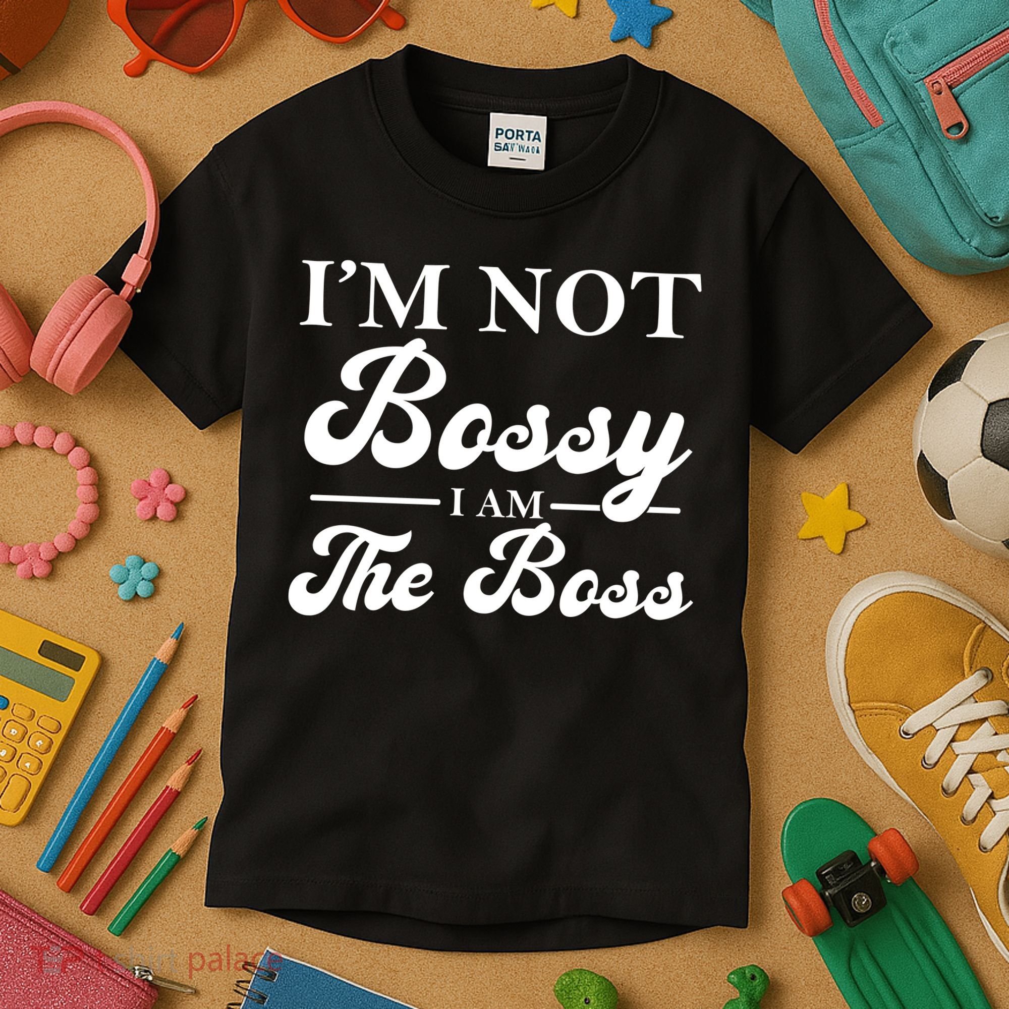 Im Not Bossy I Am The Boss Meaningful Gift Kids T-Shirt