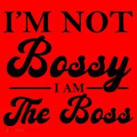 Im Not Bossy I Am The Boss Meaningful Gift Santa Hat thumb 1