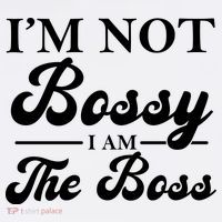 Im Not Bossy I Am The Boss Meaningful Gift Comfort Colors Garment-Dyed Hooded Sweatshirt thumb 2