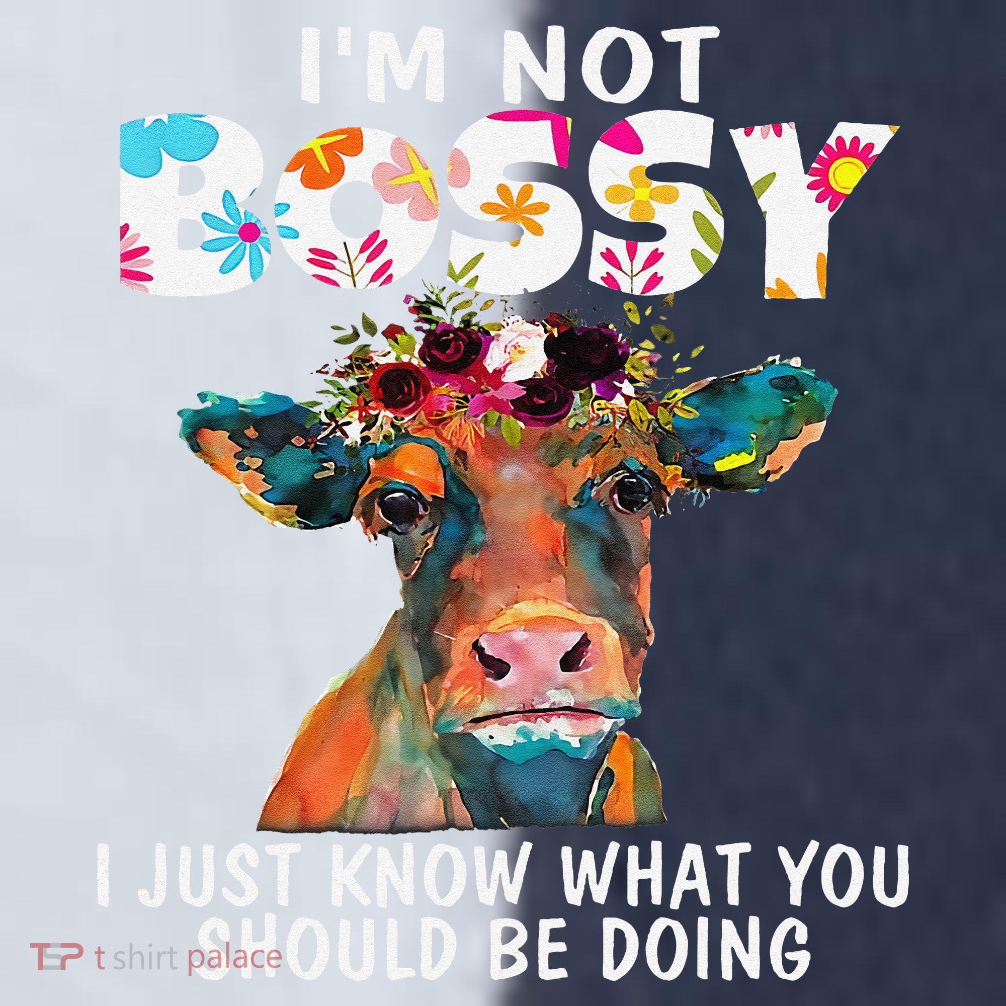 I'm Not Bossy I Just Know What You Should Be Doing Cow Lover Sport-Tek Competitor United Soccer Jersey