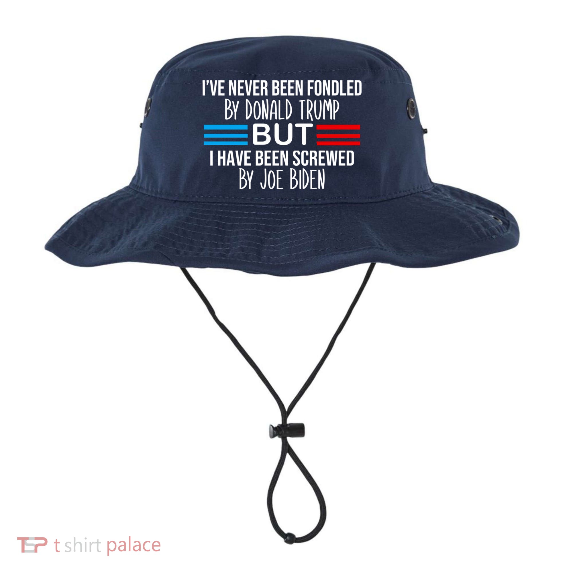 I’ve Never Been Fondled By Donald Trump But Screwed By Biden Bucket Hat