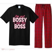 Im Not Bossy Im The Boss Quote Pajama Set thumb 0