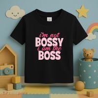 Im Not Bossy Im The Boss Quote Toddler T-Shirt thumb 3