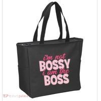 Im Not Bossy Im The Boss Quote Tote Bag thumb 2