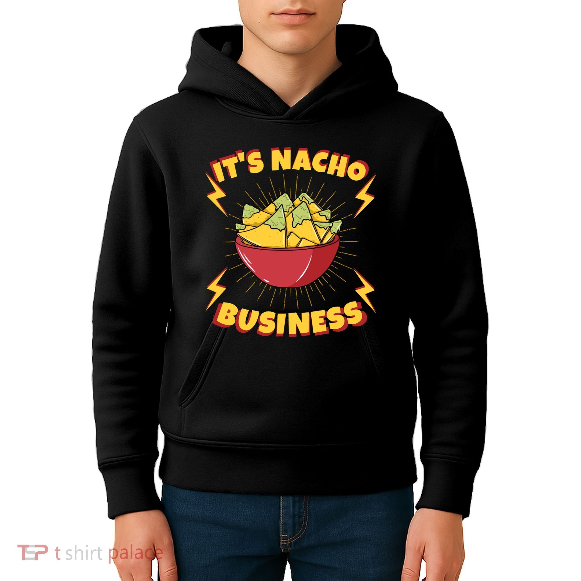 It's Nacho Business Funny Gift Kids Hoodie
