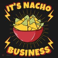 It's Nacho Business Funny Gift Kids Hoodie thumb 5