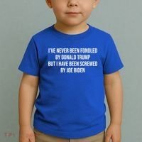 I’ve Never Been Fondled By Donald Trump But Toddler T-Shirt thumb 2