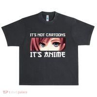 ItS Not Cartoons ItS Anime Urban Oversized Heavyweight T-Shirt thumb 0