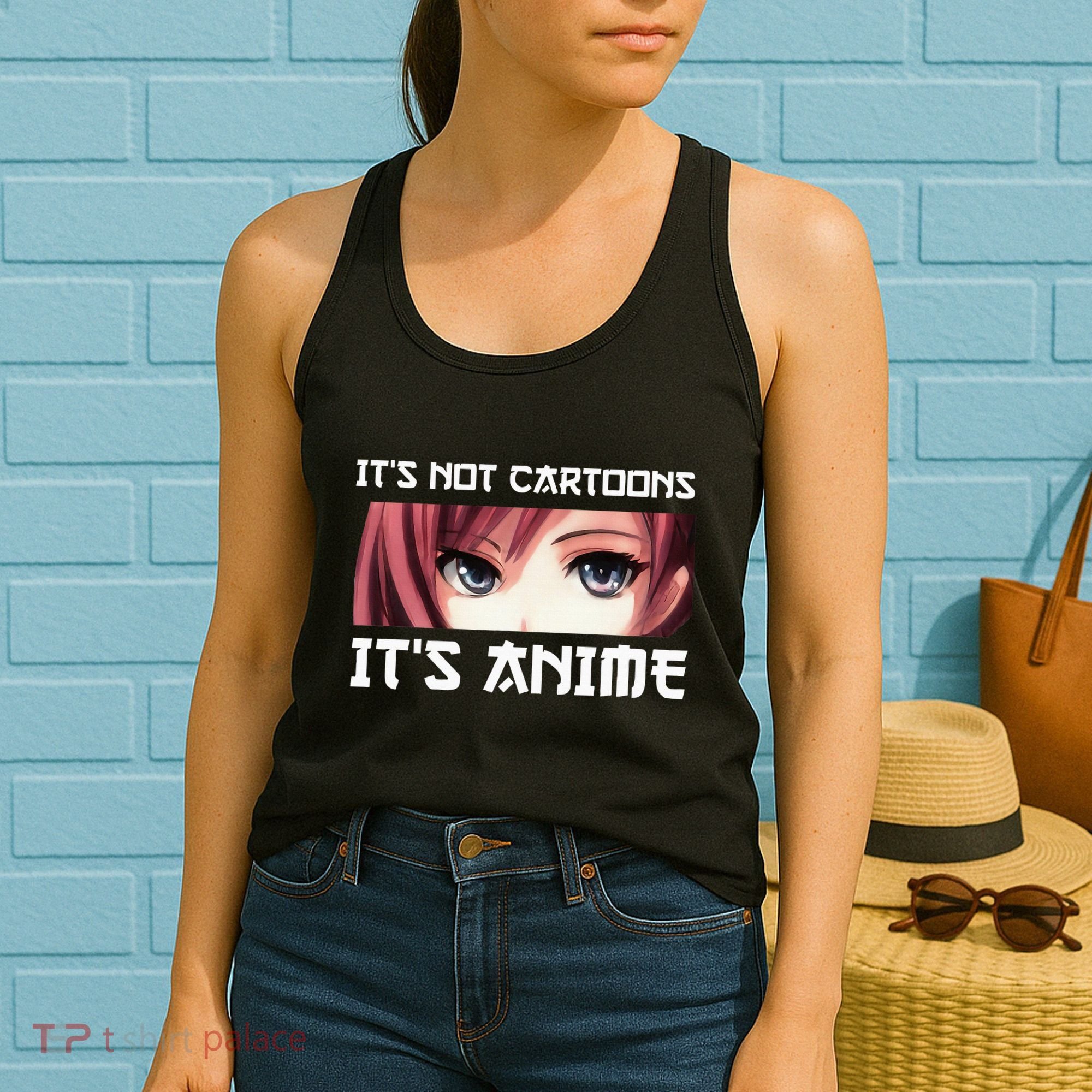 ItS Not Cartoons ItS Anime Women's Tank Top