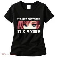 ItS Not Cartoons ItS Anime Women's T-Shirt thumb 0