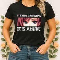 ItS Not Cartoons ItS Anime Women's T-Shirt thumb 2