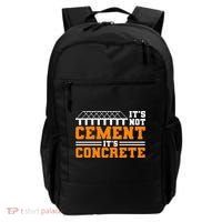 Its Not Cet Its Concrete Civil Engineer Dad Meaningful Gift Backpack thumb 0