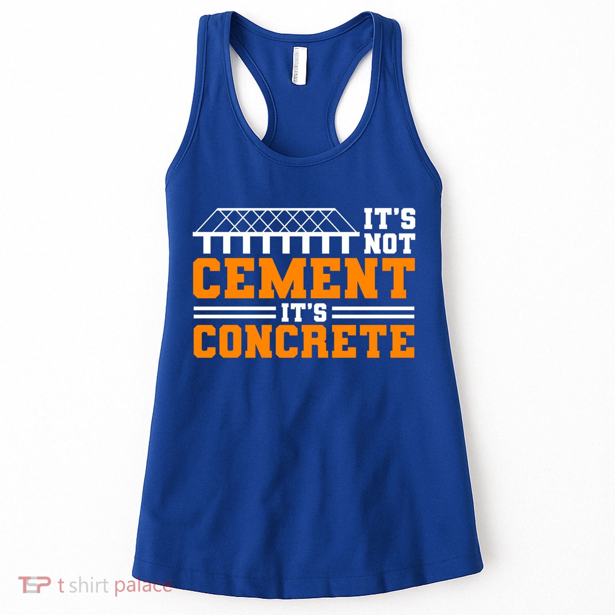 Its Not Cet Its Concrete Civil Engineer Dad Meaningful Gift Women's Tank Top