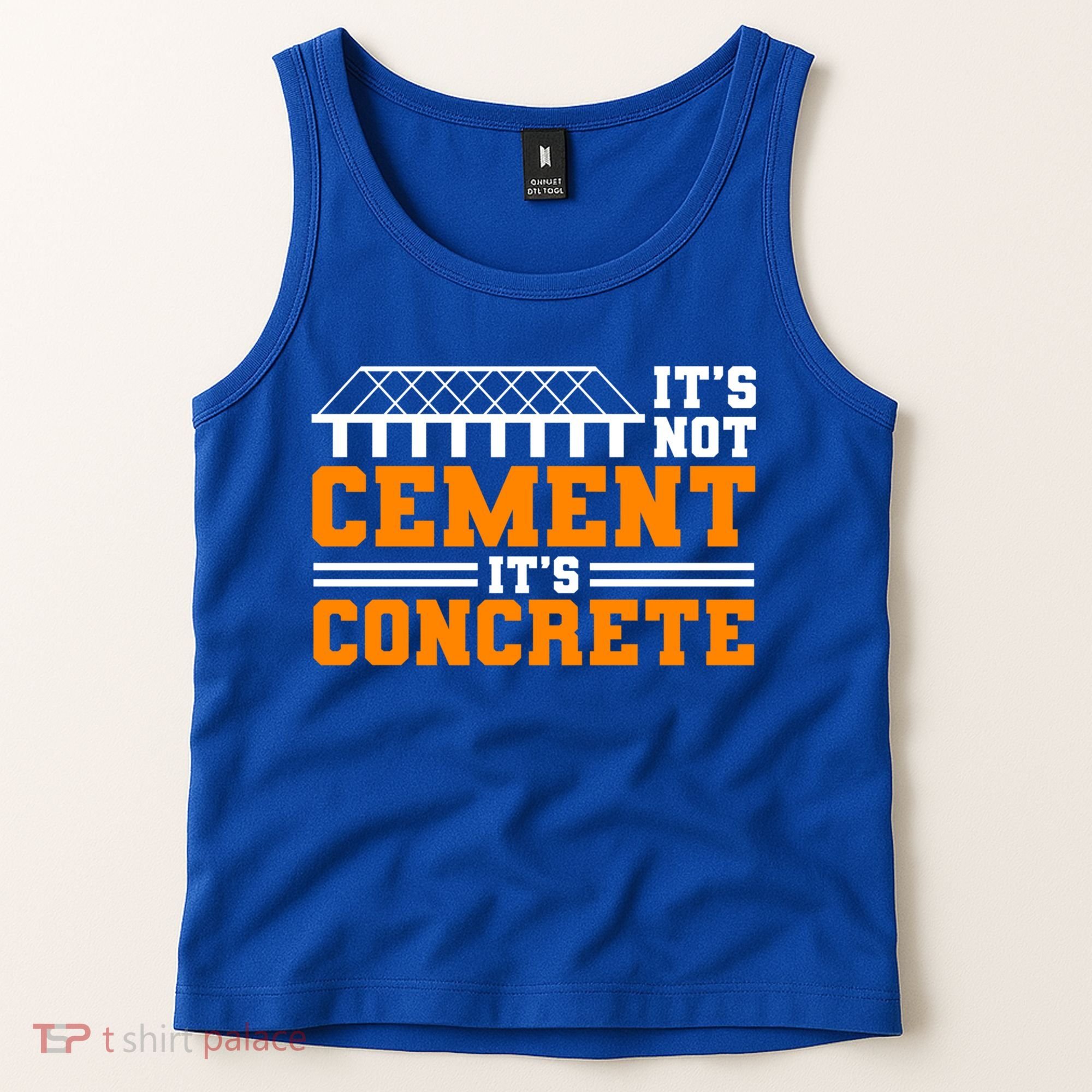 Its Not Cet Its Concrete Civil Engineer Dad Meaningful Gift Tank Top