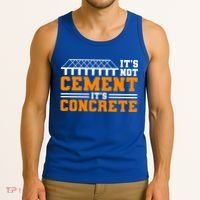 Its Not Cet Its Concrete Civil Engineer Dad Meaningful Gift Tank Top thumb 3