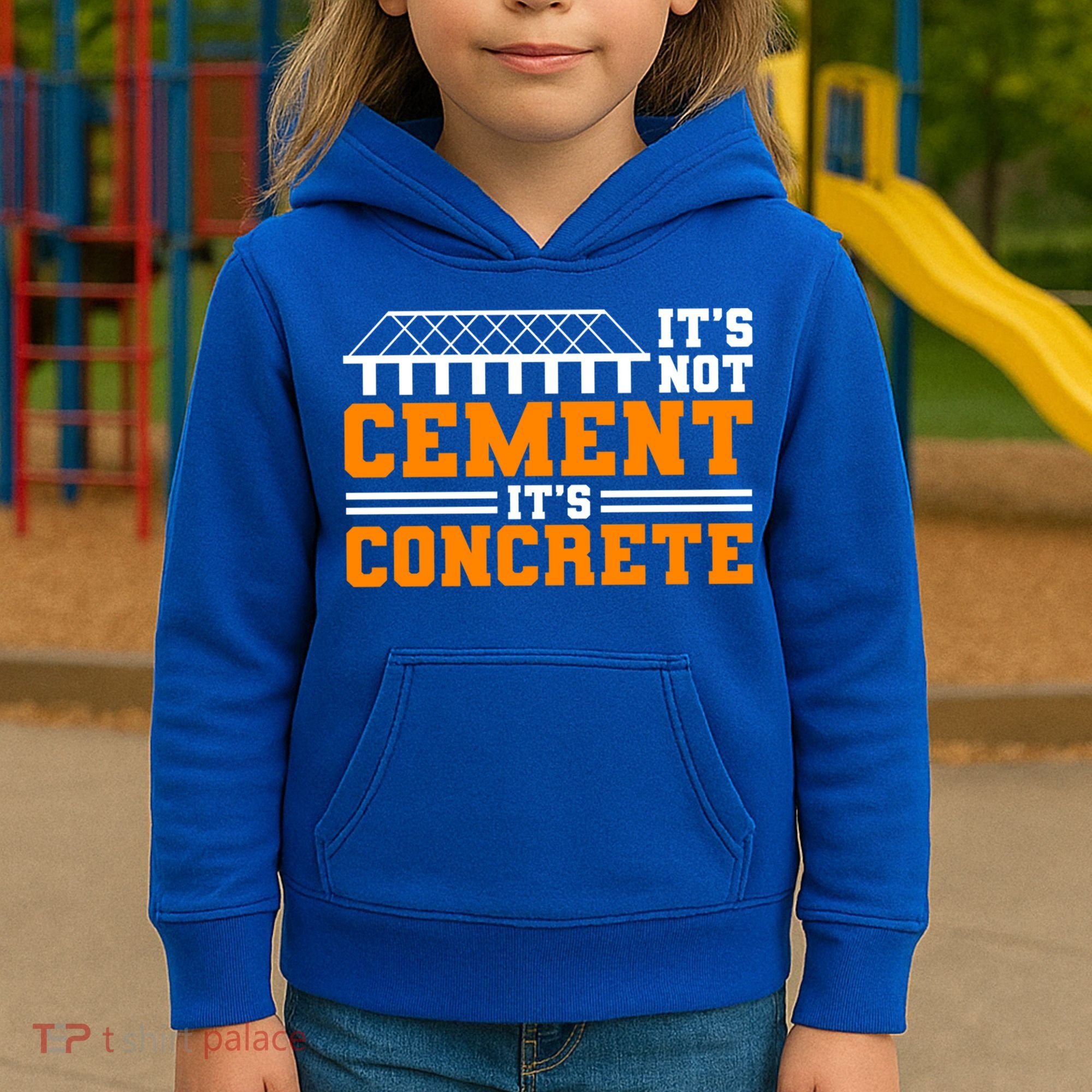 Its Not Cet Its Concrete Civil Engineer Dad Meaningful Gift Kids Hoodie