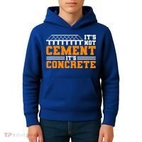 Its Not Cet Its Concrete Civil Engineer Dad Meaningful Gift Kids Hoodie thumb 4