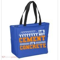 Its Not Cet Its Concrete Civil Engineer Dad Meaningful Gift Tote Bag thumb 2
