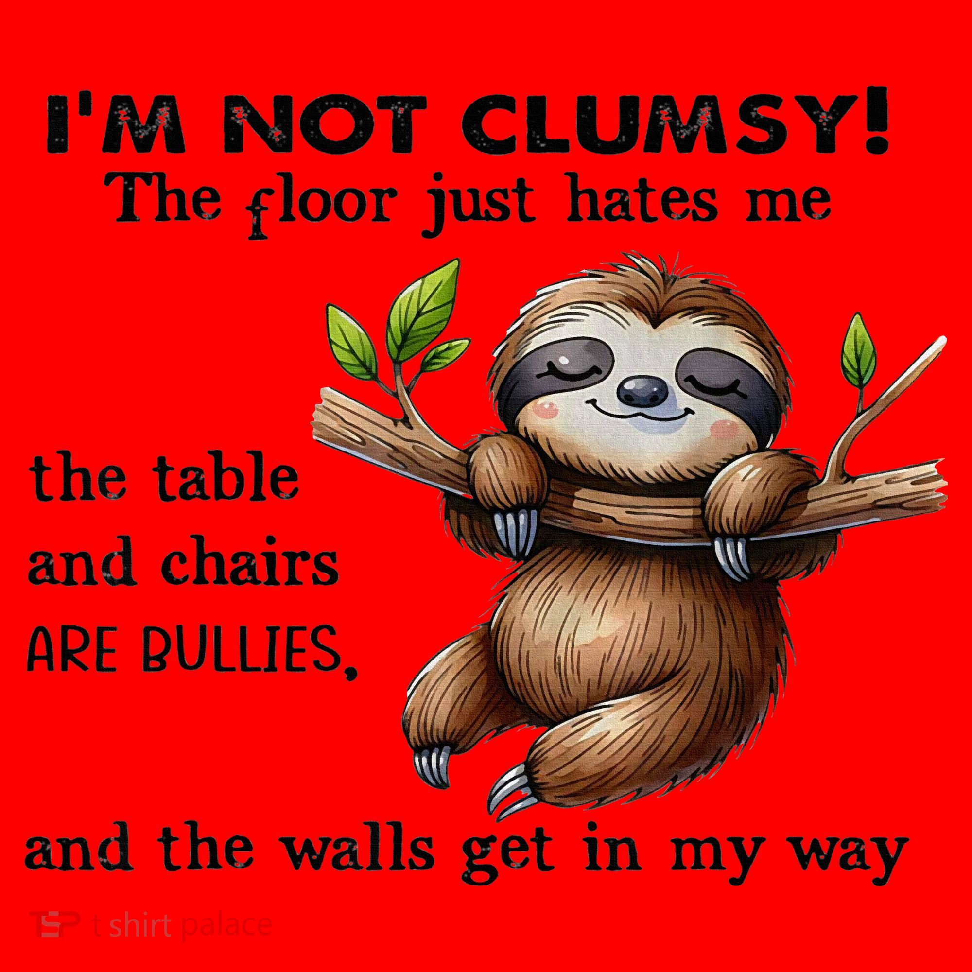 IM Not Clumsy The Floor Just Hates Me The Table And Chairs Santa Hat