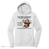 IM Not Clumsy The Floor Just Hates Me The Table And Chairs Women's Hoodie thumb 0