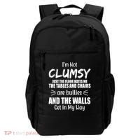 I'm Not Clumsy Funny Gift Backpack thumb 0