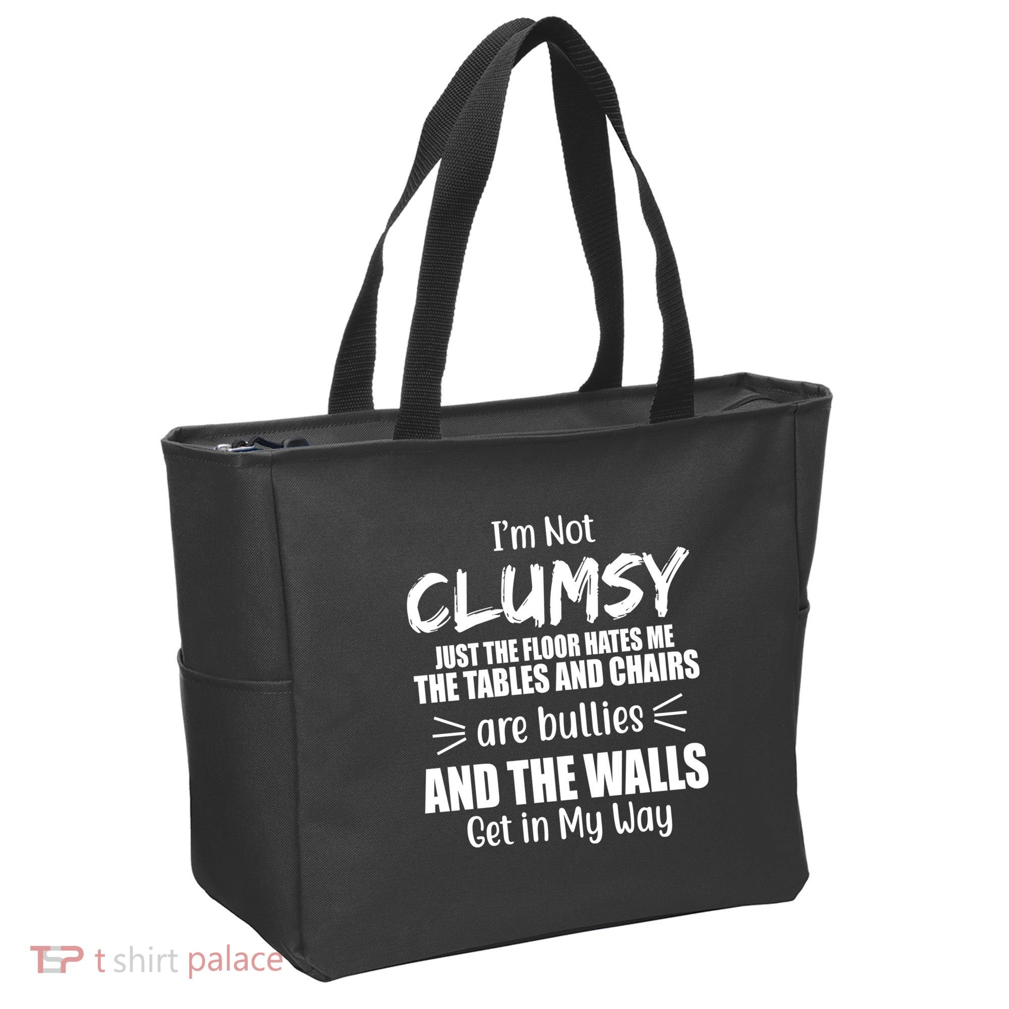 I'm Not Clumsy Funny Gift Tote Bag