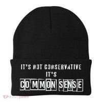 Its Not Conservative Its Common Sense Beanie thumb 0