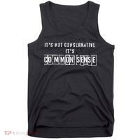 Its Not Conservative Its Common Sense Tank Top thumb 0