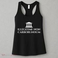 Illegitimi Non Carborundum Funny Dog Latin Phrase Women's Tank Top thumb 3