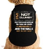 Im Not Clumsy Funny Sayings Sarcastic Doggie Tank thumb 0