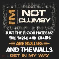 Im Not Clumsy Funny Sayings Sarcastic Beanie thumb 2