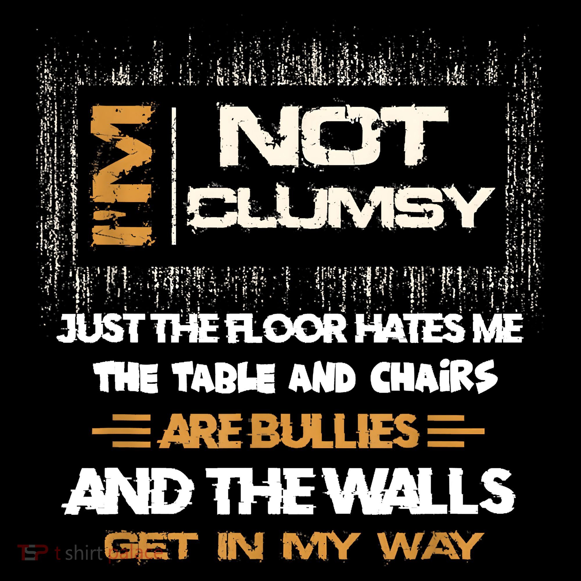 Im Not Clumsy Funny Sayings Sarcastic Women's Hoodie