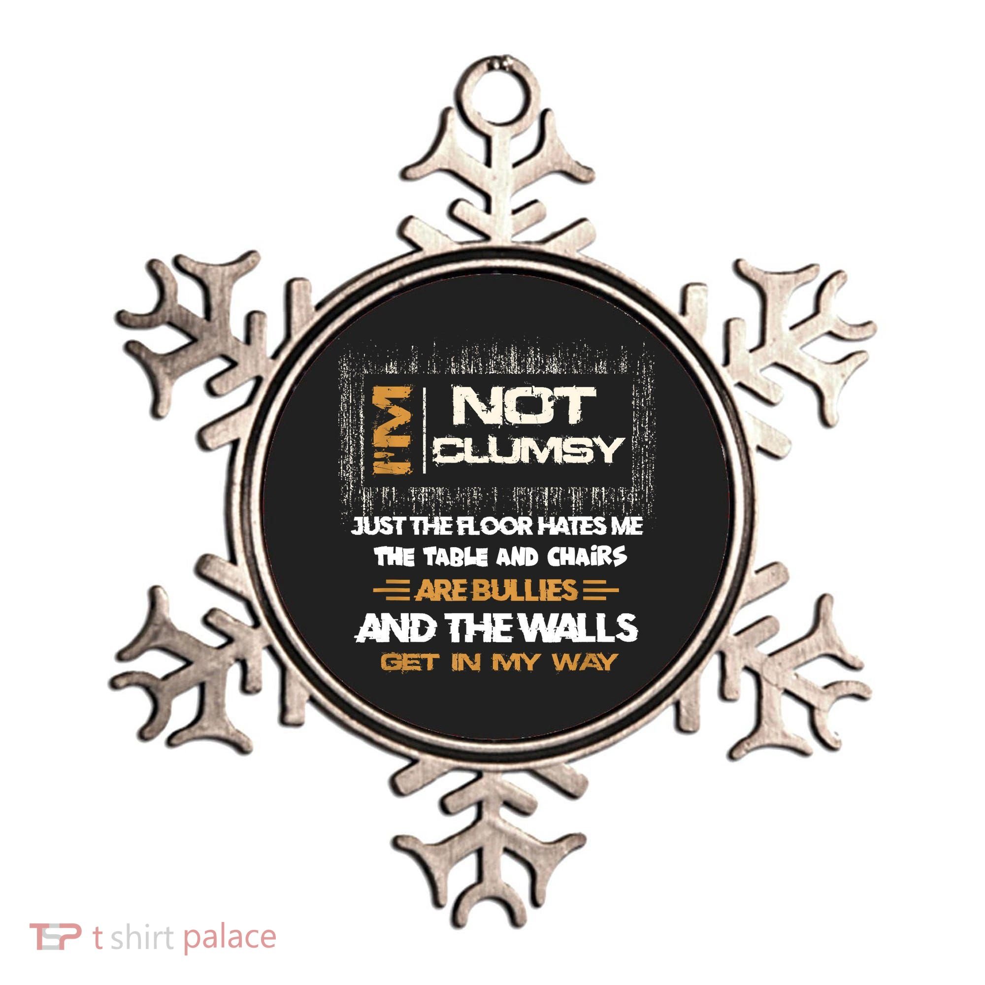 Im Not Clumsy Funny Sayings Sarcastic Ornament