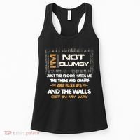 Im Not Clumsy Funny Sayings Sarcastic Women's Tank Top thumb 0