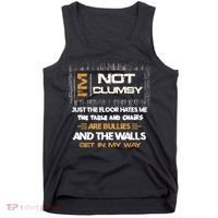 Im Not Clumsy Funny Sayings Sarcastic Tank Top thumb 0