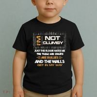 Im Not Clumsy Funny Sayings Sarcastic Toddler T-Shirt thumb 2