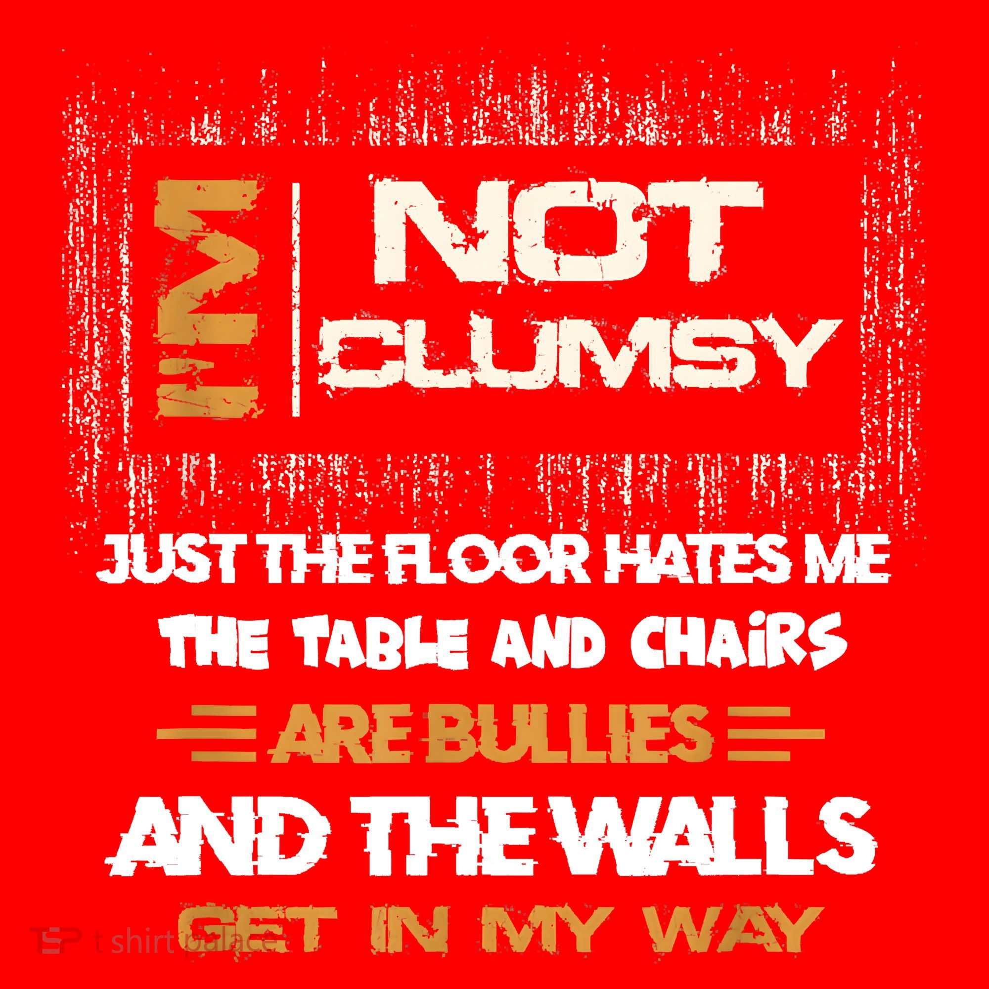 Im Not Clumsy Funny Sayings Sarcastic Santa Hat